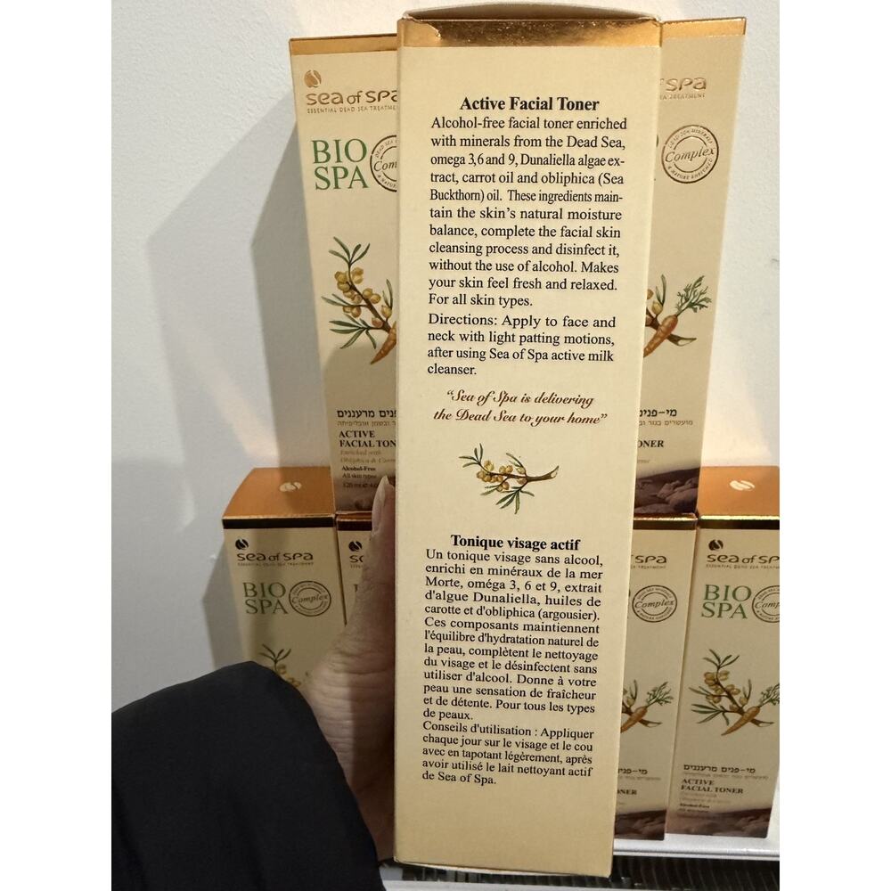 Sea Of Spa Bio Spa- Active Facial Toner Oblipicha & Carrot 4.06 Fl Oz - Picture 5 of 8